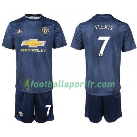 Tenue Manchester United ALEXIS 7 Enfant Troisieme 2018-2019 Maillot de Foot